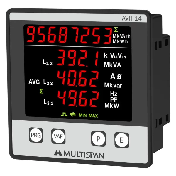 Multispan AVH-14 Three Phase Multifunction Meter