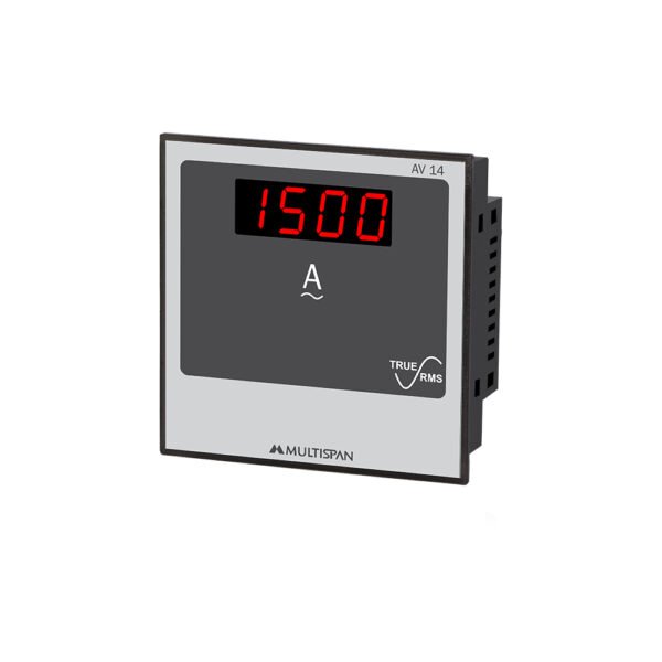 Multispan Single Phase AC Digital Panel Meter AV-14