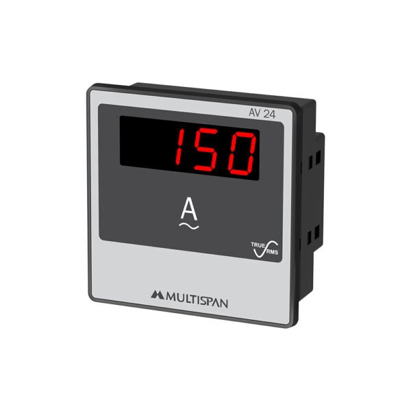 Multispan Single Phase AC Digital Panel Meter AV-24