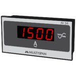 Multispan Single Phase AC Digital Panel Meter AV-34