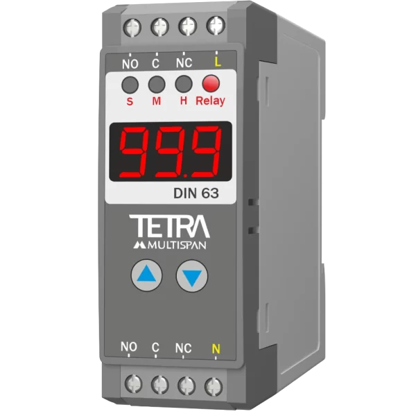 Multispan DIN-63 Digital Timer