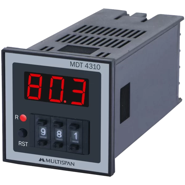 Multispan MDT-4310 3 Digit LED Display Digital Presettable Timer