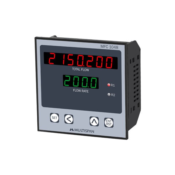 Multispan MFC-1048 Flow Rate Indicator Cum Totaliser