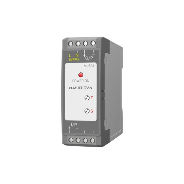 Multispan MI-631 Single Output Din Rail Mounting Process Indicator