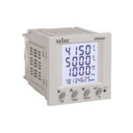Selec LCD Multifunction Meter Compact MFM284-C-CE | with RS485 communication 72 x 72 mm