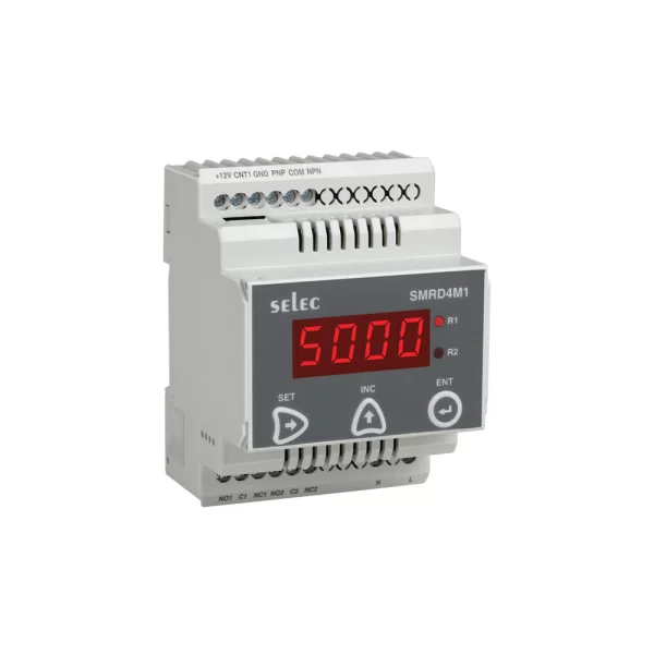 Selec TIME INTERVAL METERS SMRD4M1-2-U-CE| 90 x 70mm