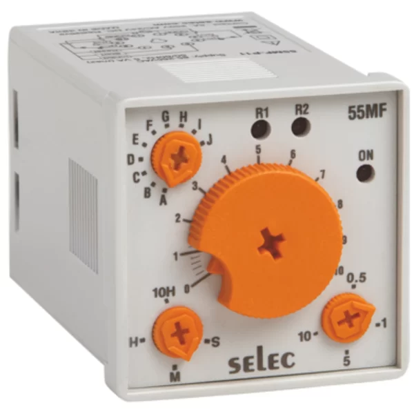 Selec Plug/Panel Mount Timer 55MF-P11| 20-240V AC/ DC