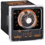 Selec Plug/Panel Mount Timer 55XU-P8-G| 20 to 240V AC