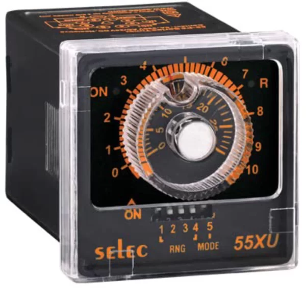 Selec Plug/Panel Mount Timer 55XU-P8-G| 20 to 240V AC