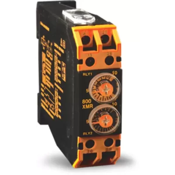 Selec Din Rail Forward-Pause-Reverse Timer 800XMR| 10 to 80sec 2 C/O