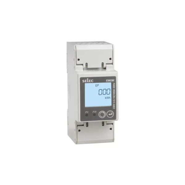 Selec Multifunction energy meter 1 phase EM2M-1P-C-100A| 184 to 276V AC