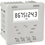 Selec C-CU ENERGY METERS 1 phase EM368-C-CU| 85 to 276V AC