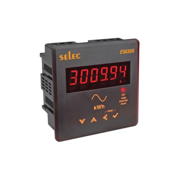 Selec Energy Meter EM306 85 to 276V AC