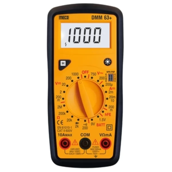 Meco Count Digital Multimeter 63+