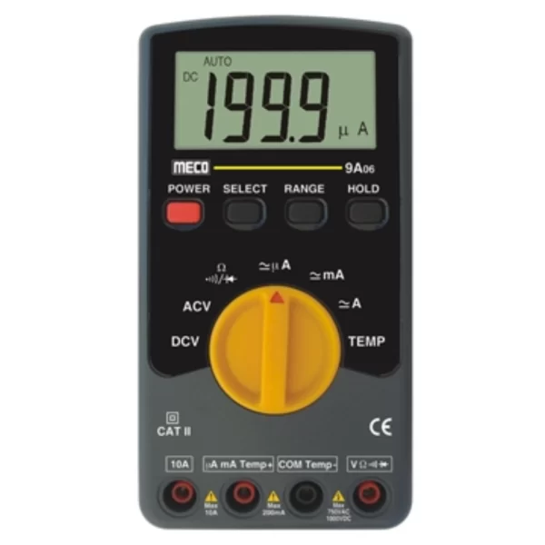Meco Counts Manual Ranging Digital Multimeter 9A06