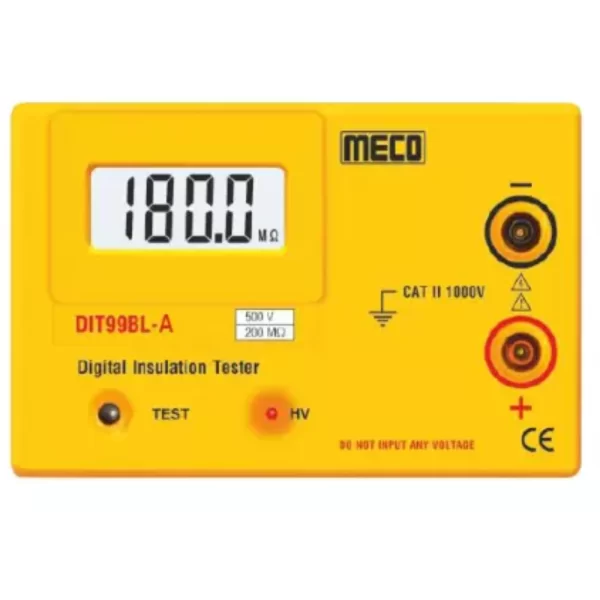 Meco Digital Insulation Tester DIT99BLA(BA)