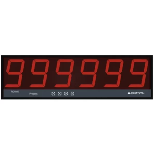 Multispan PIC-6006 Jumbo Counter 6-Digit