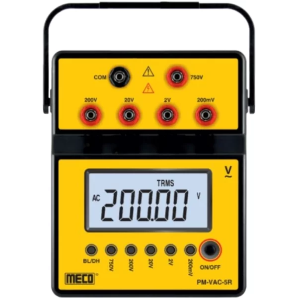 Meco Digital MultiRange Portable Meter PMVAC5R