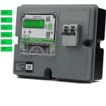 Techno Single Phase Ac Static Watt Hour Meter TMCB 009