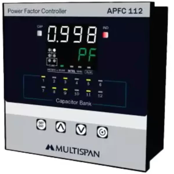 Multispan Automatic Power Factor Controller APFC-112