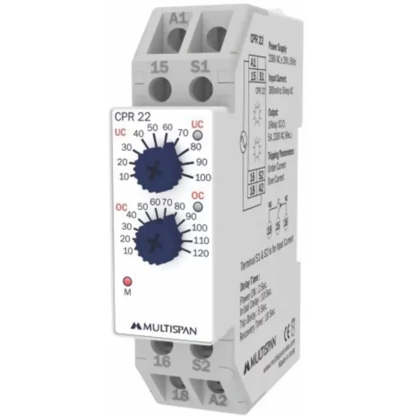 Multispan Current Protection Relay CPR-22