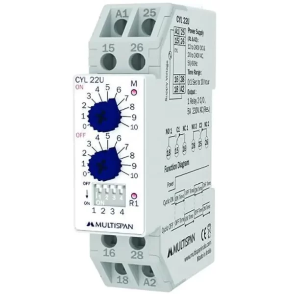 Multispan Cyclic Timer CYL-22U