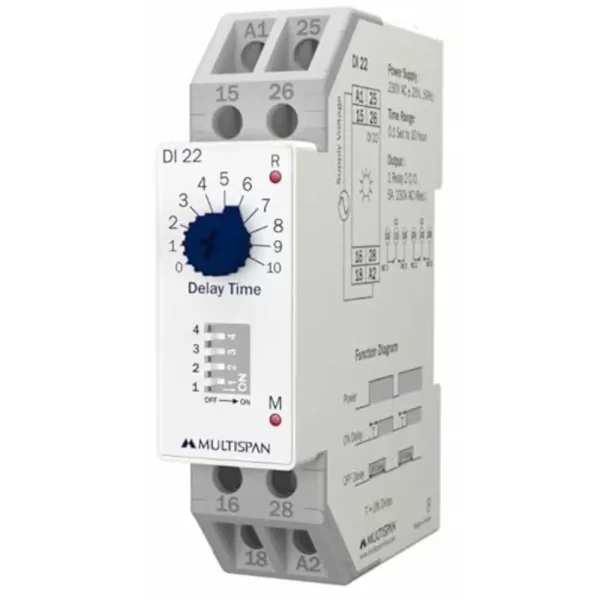 Multispan Multi range ON-Off DELAY Timer