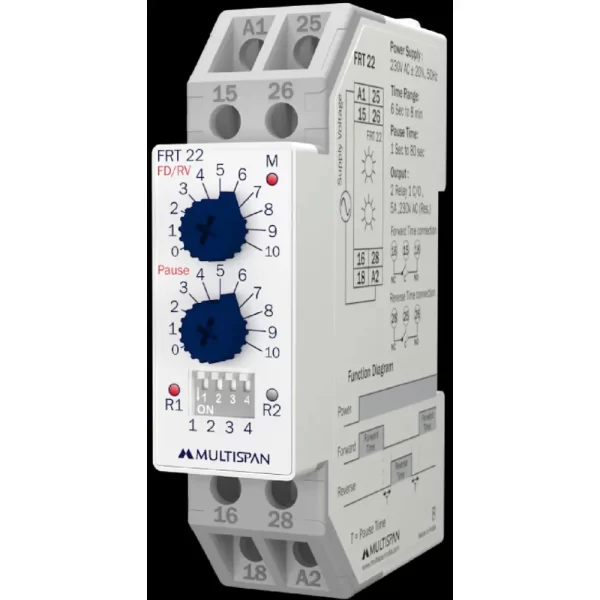 Multispan Forward-Reverse Timer FRT-22U