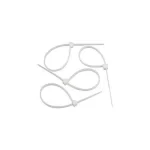 300mm Nylon Self Locking Cable Tie / Zip Tie – 100 Pcs - Image 3
