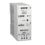Selec RPS120-24 DIN rail mounted Power Supply 120W 24VDC 5A