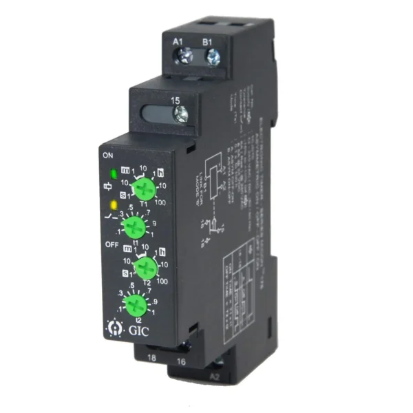 GIC Electronic Multi function Timer 12-240VAC/DC 1 C/O 1CMDT0