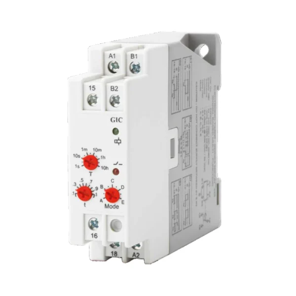 GIC 2ANDT0 Electronic Timer Series Micon 225 24-240 VAC/DC, Singnal Based Multi-Function Timer, 1 C/O