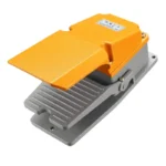 Electrixzone LT4 SPDT NO NC 15A Aluminum Case Industrial Electric Foot Pedal Switch with Guard