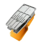 ElectrixZone LT4 SPDT NO NC Aluminum Case Industrial Electric Foot Pedal Switch with Guard - Image 2