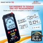 HTC DM-11S 4000 COUNT SMART MULTIMETER 3 (1/2) - Image 3