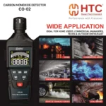 HTC CO-02 Carbon Monoxide Meter (0~5000ppm) - Image 3