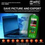 HTC DSO-1008S Smart Oscilloscope Graph Multimeter, 10MHz Bandwidth, 48MSa/s Sampling Rate, 600V AC/DC - Image 3