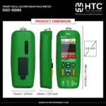 HTC DSO-1008S Smart Oscilloscope Graph Multimeter, 10MHz Bandwidth, 48MSa/s Sampling Rate, 600V AC/DC - Image 5