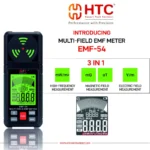 HTC EMF-54 3-in-1 Electromagnetic Field (EMF) & High-Frequency RF Meter - Image 2