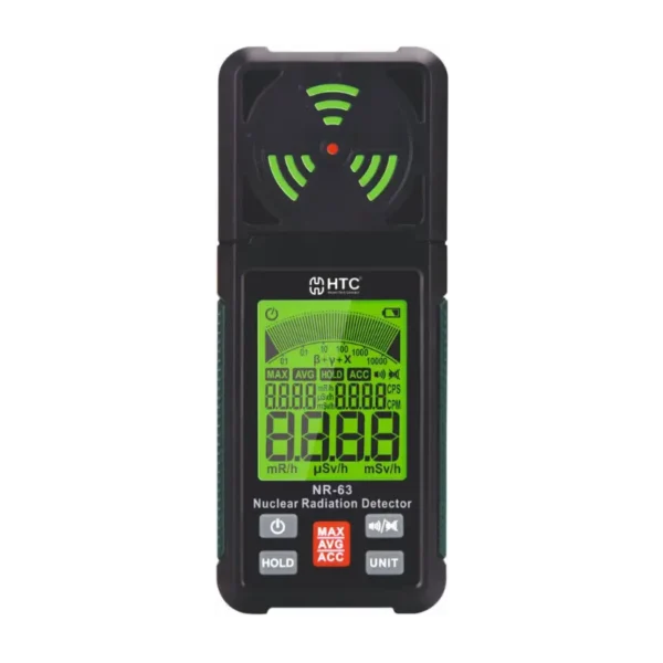 HTC NR-63 Nuclear Radiation Detector Geiger Counter for X, Gamma & Beta Rays