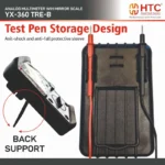 HTC YX-360 TRE-B Analog Multimeter with Mirror Scale, Diode & Transistor Testing - Image 2