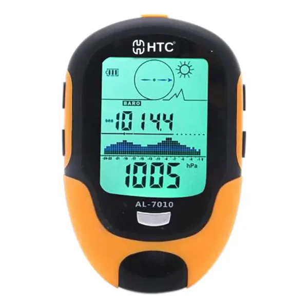 HTC AL-7010 Digital Altimeter – Barometer, Temperature & Weather Forecast Meter for Outdoor & Industrial Use