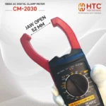 HTC CM-2030 Digital Clamp Meter – 1000A AC/DC, True RMS, Auto Range, NCV, Industrial Multimeter - Image 4