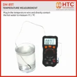 HTC DM-85T Digital Multimeter – True RMS, AC/DC Voltage & Current, Auto Range, NCV, Industrial Tester - Image 4