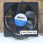 Rexnord REC-22060S A2 W 8-Inch Square Exhaust Fan – Black | High-Speed Industrial Ventilation Fan
