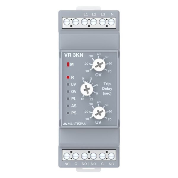 Multispan Analog Voltage Protection Relay VR-3KN