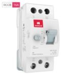 Havells 30mA 16A Double Pole RCCB Circuit Breaker, AC Type, PVC Base, White, DHRACMDF030016