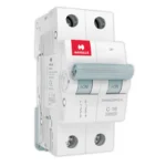 Havells Euro II 16A MCB, 2 Pole, C-Curve, 10kA - DHMGCDPF016