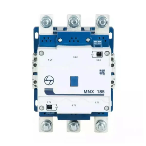 L&T/LK MNX 185 Power Contactor, 185A, 3 Pole, 2NO+2NC, 240V CS94139
