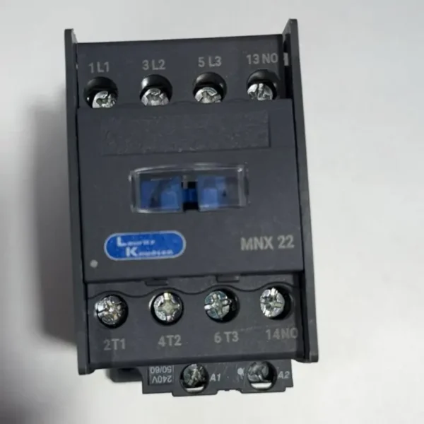 L&T/LK MNX 22 Power Contactor, 22A, 3 Pole, 1 NO, 240V CS94980